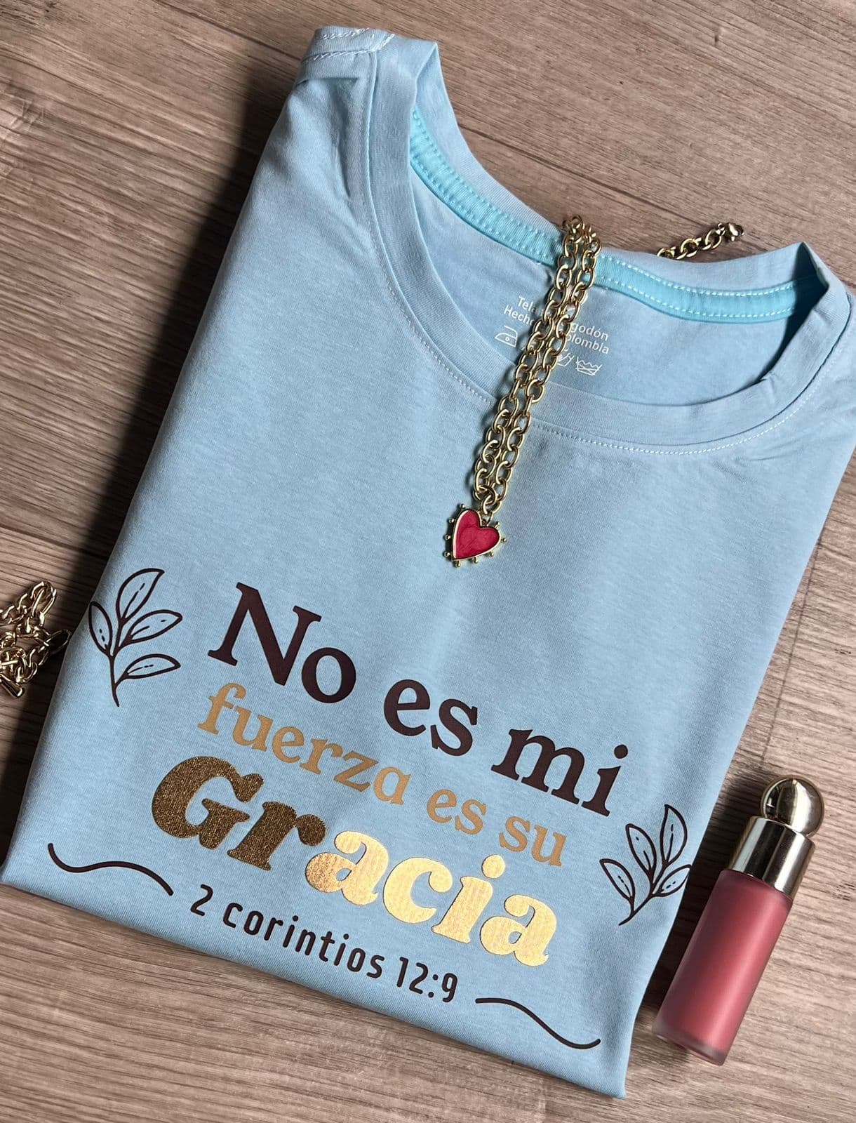 No es mi fuerza es su gracia-azul